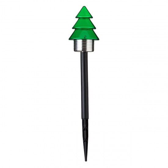 Felinar Solar Stick Brad Verde Rosu Alb Baston 41cm