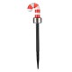 Felinar Solar Stick Brad Verde Rosu Alb Baston 41cm