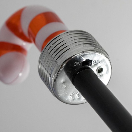 Felinar Solar Stick Brad Verde Rosu Alb Baston 41cm