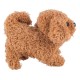 Caine Interactiv Poodle Maro cu Miscare & Sunet