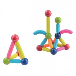 Set de Constructie cu Bare Magnetice - 36 de piese