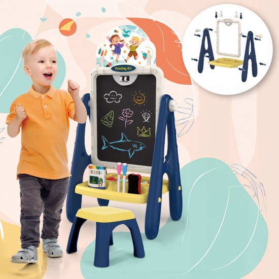 Tabla Educativa cu Scaunel 36.5x25.5x69cm