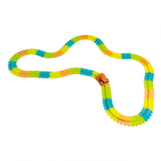 Pista Autostrada Glow in the Dark & Vehicul - 168buc