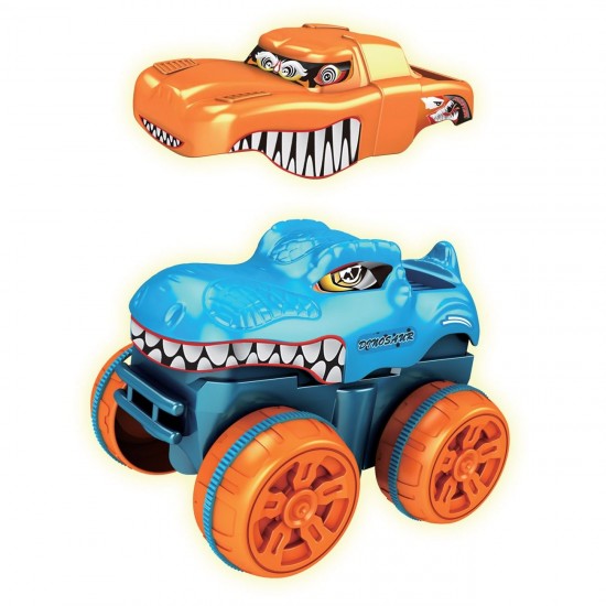 Pista Autostrada Glow in the Dark & Vehicul - 168buc