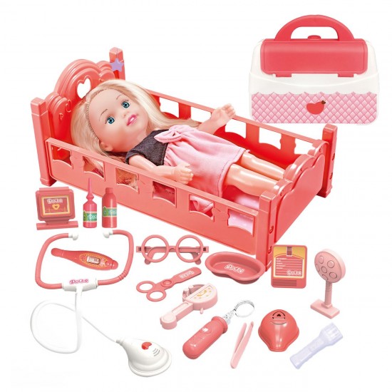 Papusa Medic cu Accesorii