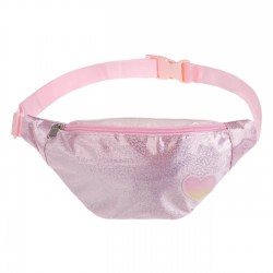 Borseta Rainbow Glitter Inima pentru Copii 22x5x10cm