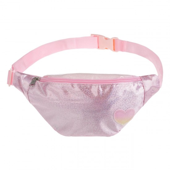 Borseta Rainbow Glitter Inima pentru Copii 22x5x10cm