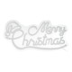 Lampa de Craciun "Merry Christmas" LED Neon 42.7x21cm