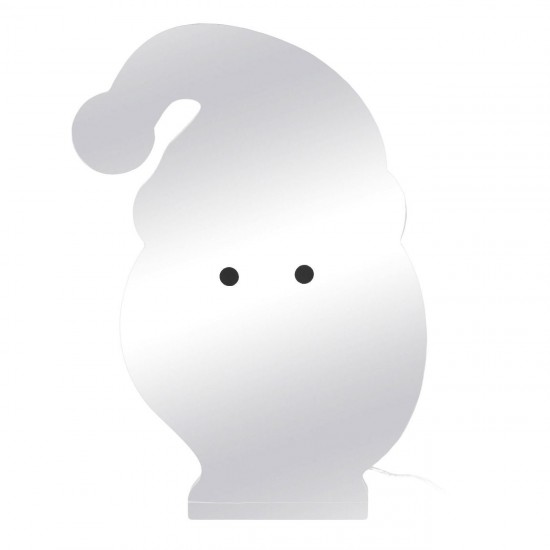 Lampa Oglinda Mos Craciun cu Efect Infinity & LED 16.5x24cm