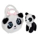 Panda de Plus Mini in Geanta 11cm