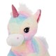 Unicorn de Plus Rainbow Roz cu Glitter 65cm