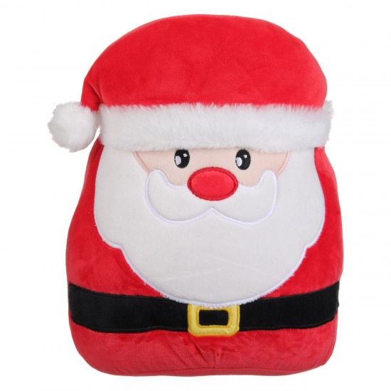 Perna Mallow Figurina Mos Craciun de Plus Maro cu Caciula 31cm