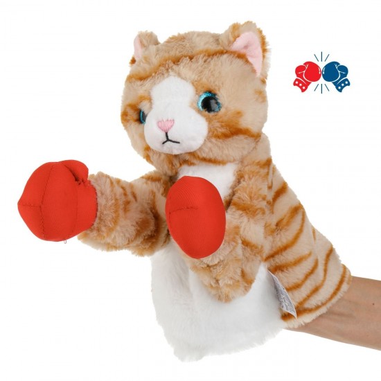 Figurina din Plus Pisica Boxer pentru Teatrul de Papusi