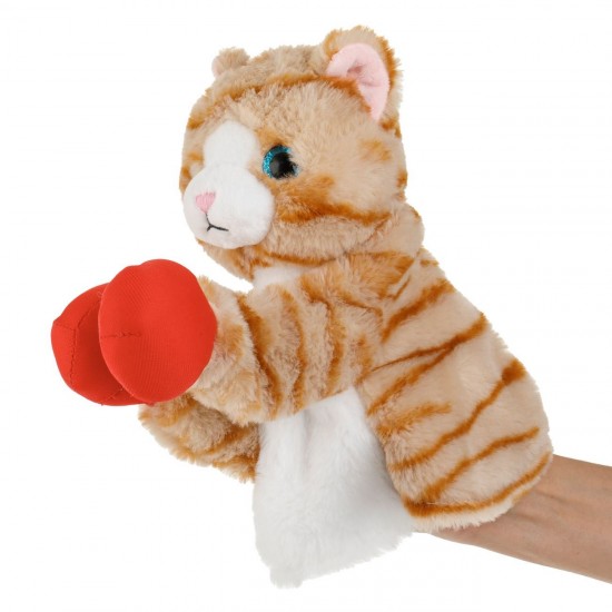 Figurina din Plus Pisica Boxer pentru Teatrul de Papusi