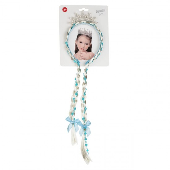 Coronita Par Alba Ciel Codite Tiara Margele 30cm