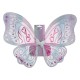Aripi Deghizare in Fluture Colorat cu Glitter Fucsia Argintiu 53.5x43cm