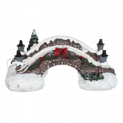 Scena de Craciun Pod cu Lumina LED 15x7x6cm