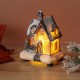 Scena de Craciun Case Ninse cu Lumina LED 5x5x8cm