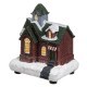Scena de Craciun Case Ninse cu Lumina LED 7.5x6x10cm