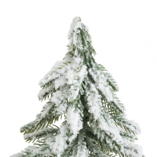 Brad de Craciun Decorativ Nins cu Baza din Iuta 28cm