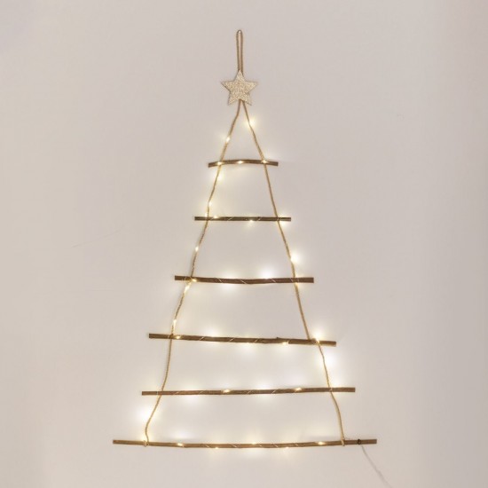 Decoratiune Suspendabila Brad cu Lumini LED - 1m