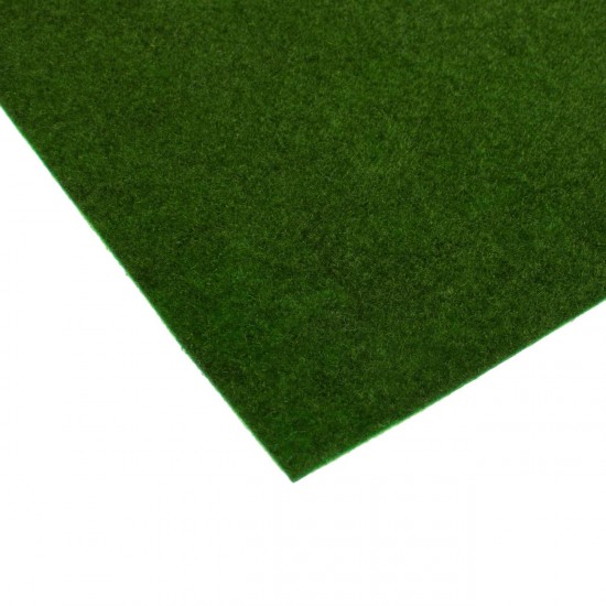 Covoras Decorativ Verde pentru Satul de Craciun 91x46cm