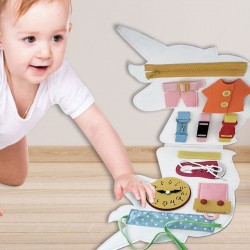 Carte de Activitati din Fetru Unicorn Quiet Book