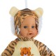 Papusa Bebelus Imbracata Tigru 34cm