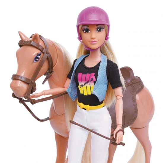 Papusa Manechin cu Cal Echitatie