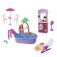 Set de Joaca Piscina cu Sezlong Bar & Papusa cu Accesorii