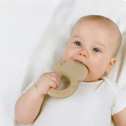 Jucarie de Dentitie din Silicon cu Model Girafa