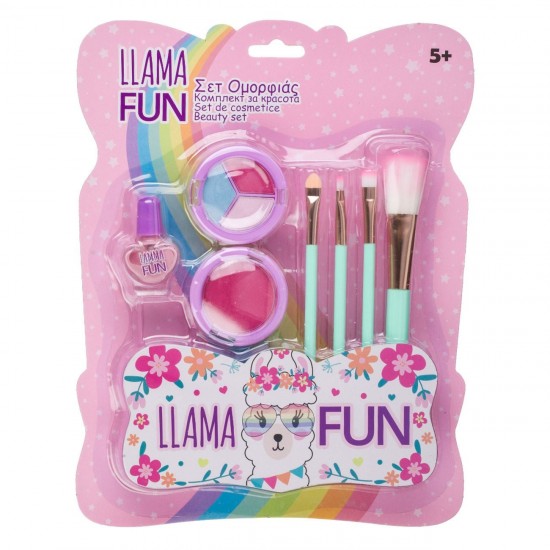 Set Machiaj cu Pensule pentru Copii - 7 piese