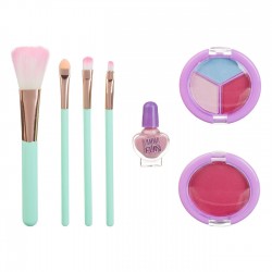 Set Machiaj cu Pensule pentru Copii - 7 piese
