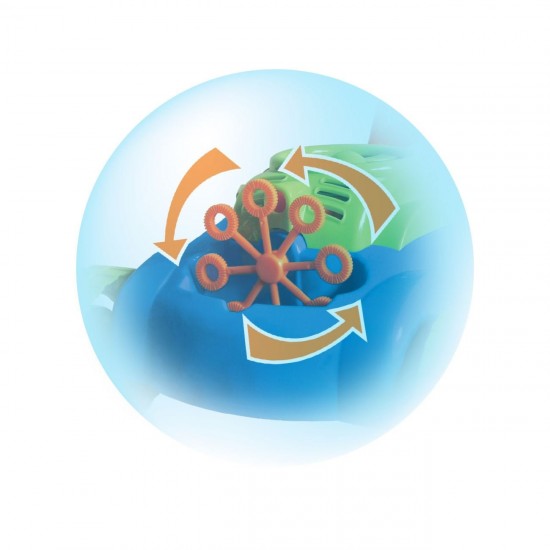 Masina de Tuns Iarba Jucarie pentru Baloane de Sapun & Rezerva 236ml