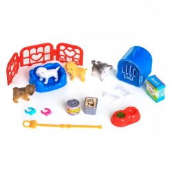 Playset cu Catelus Casa Cuib & Accesorii