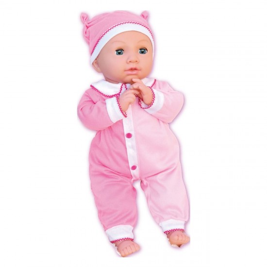 Papusa Bebelus cu Sunet & Suzeta 48cm