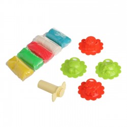 DOH Set Plastelina cu Forme de Animale 5 x 28g