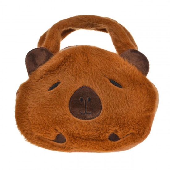Jucarie de Plus Capybara un Geanta 20x10x20cm