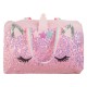 Geanta de Voiaj Roz cu Model Unicorn 45x18x28cm