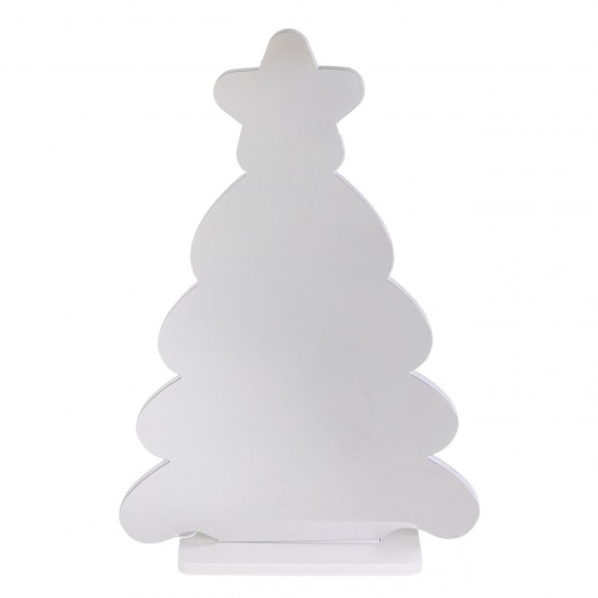 Lampa Oglinda Decorativa de Craciun Brad cu Efect Infinit & LED 27x8x39cm