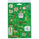 Set Autocolante Decorative de Craciun cu Model Grinch 200buc - 4 File