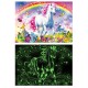 Puzzle Uincorn Fluorescent (500 piese)
