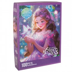 Puzzle Zana cu Glitter (100 de piese)