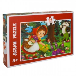 Puzzle Scufita Rosie (24 de piese)