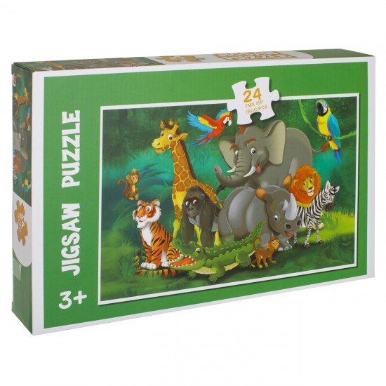 Puzzle Animale din Jungla ( 24 de piese)