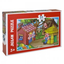 Puzzle Cei 3 Purcelusi (24 de piese)