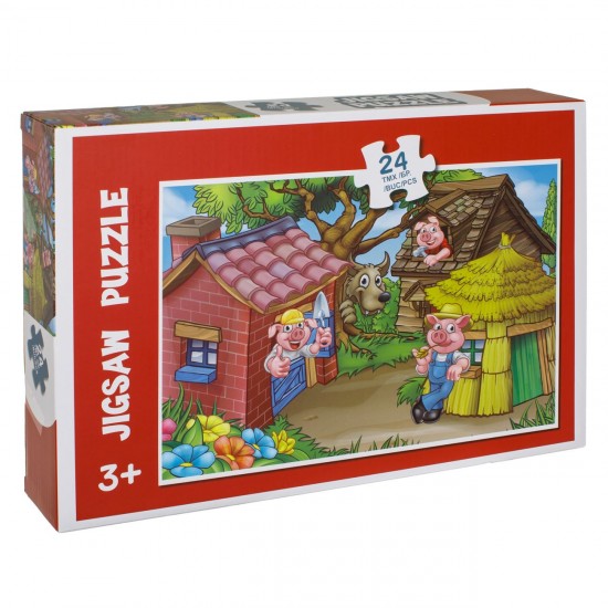 Puzzle Cei 3 Purcelusi (24 de piese)