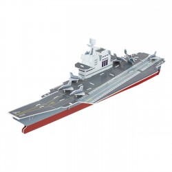 Puzzle - Constructie 3D Portavion (30 de piese)