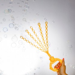 Jucarie Baloare de Sapun Sabie Rata cu 4 Seturi de Inele 44cm - 180ml