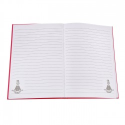 Carnetel Notite A5 cu Coperta Rosie Model Grinch de Craciun - 80 File